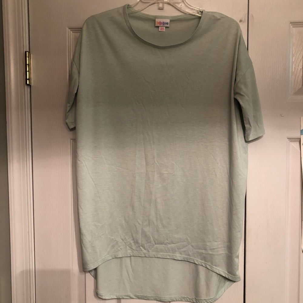 Lularoe Irma xxs. Mint green